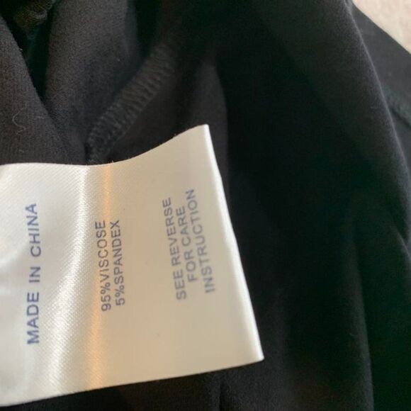 New Tyler Boe Long Sleeve Dress Black Size S Small Swing Dress - Picture 5 of 6